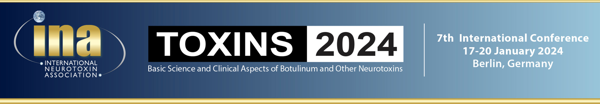 TOXINS 2024 Register Now Banner